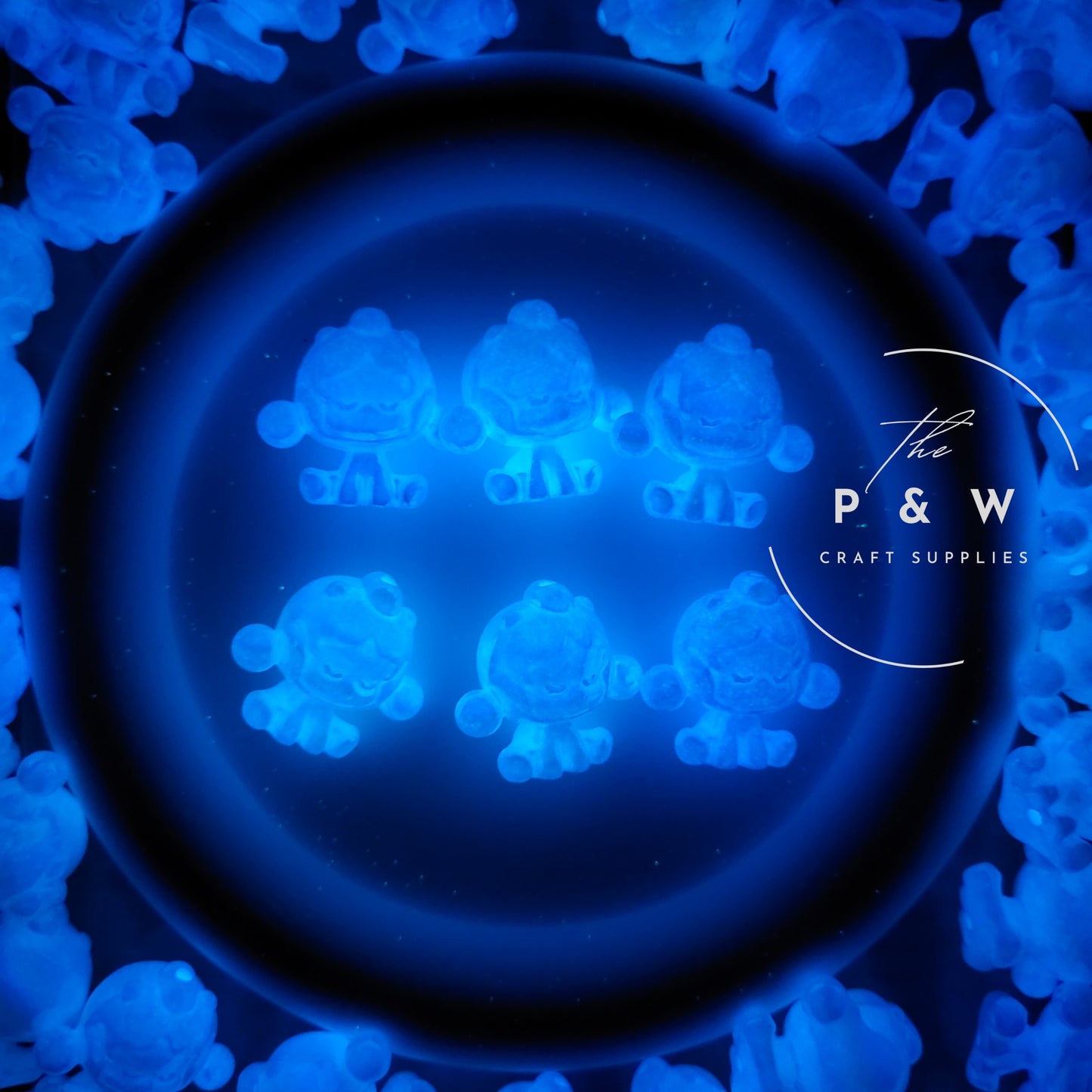 N 597B - Solid Iridescent Glow SP Beads