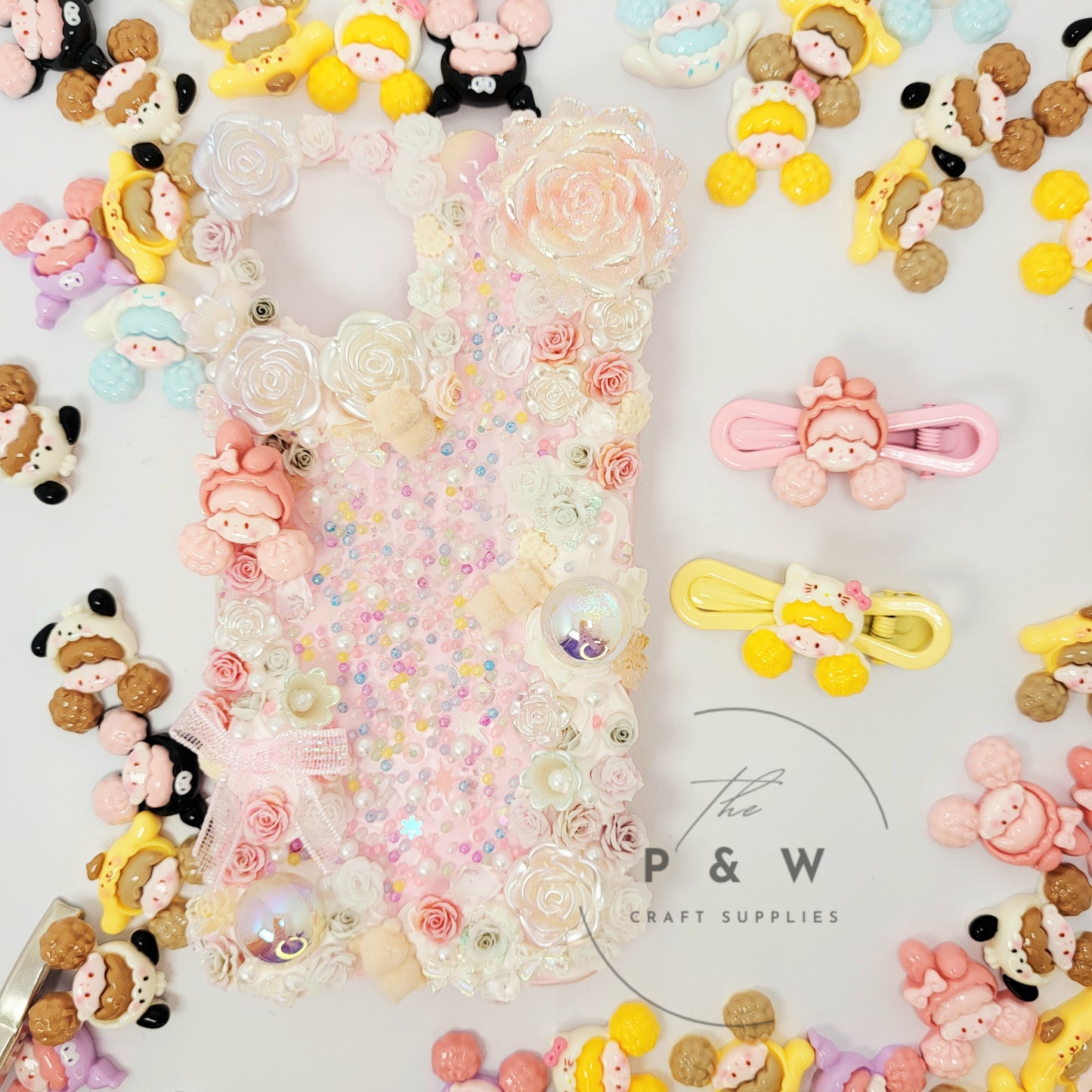 N L2759 - Popcorn Girl Flatback Charms