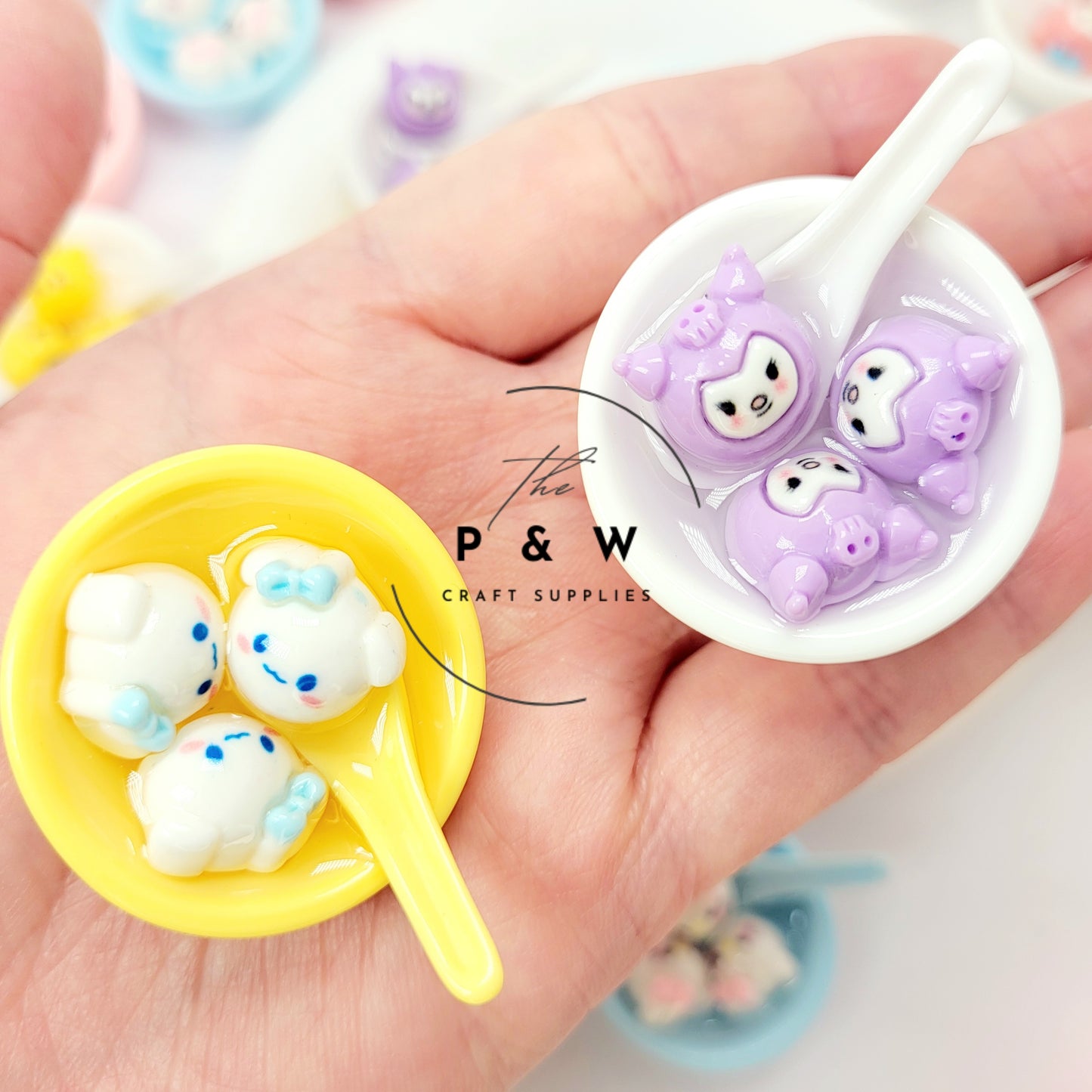 N 121-Animal Mochi Soup Charms