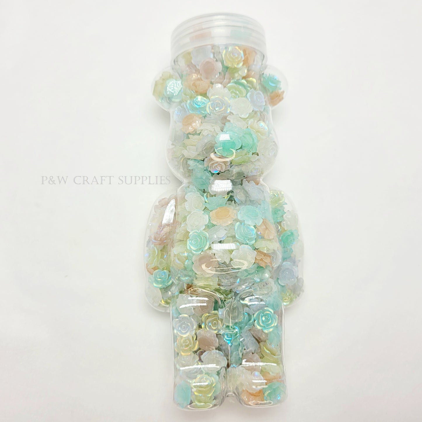 N 391- Photochromic Nail Roses - 8mm