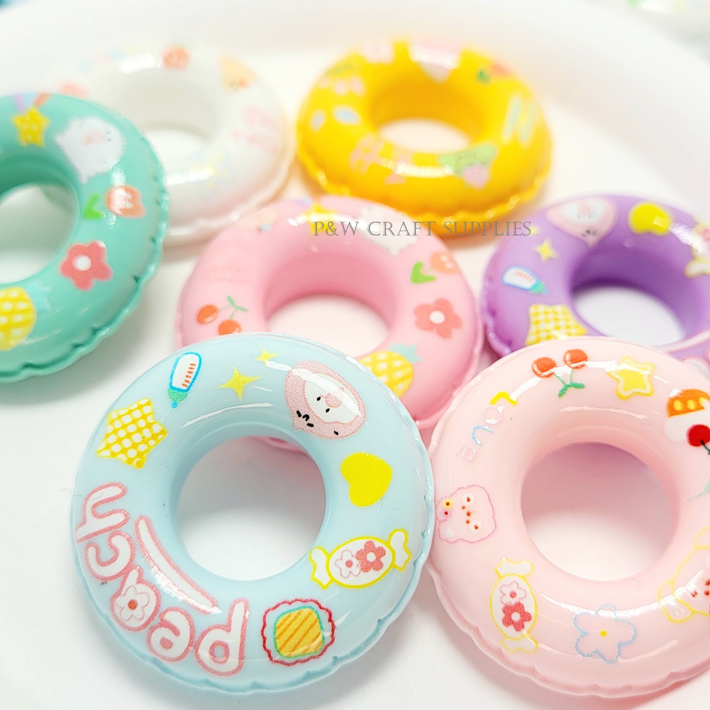 N 133-Kawaii Floatie Ring Decoden
