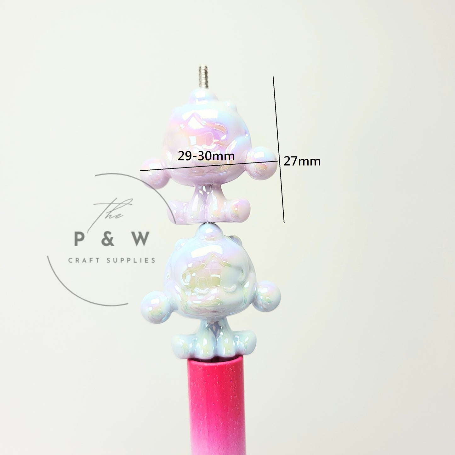 N 597B - Solid Iridescent Glow SP Beads
