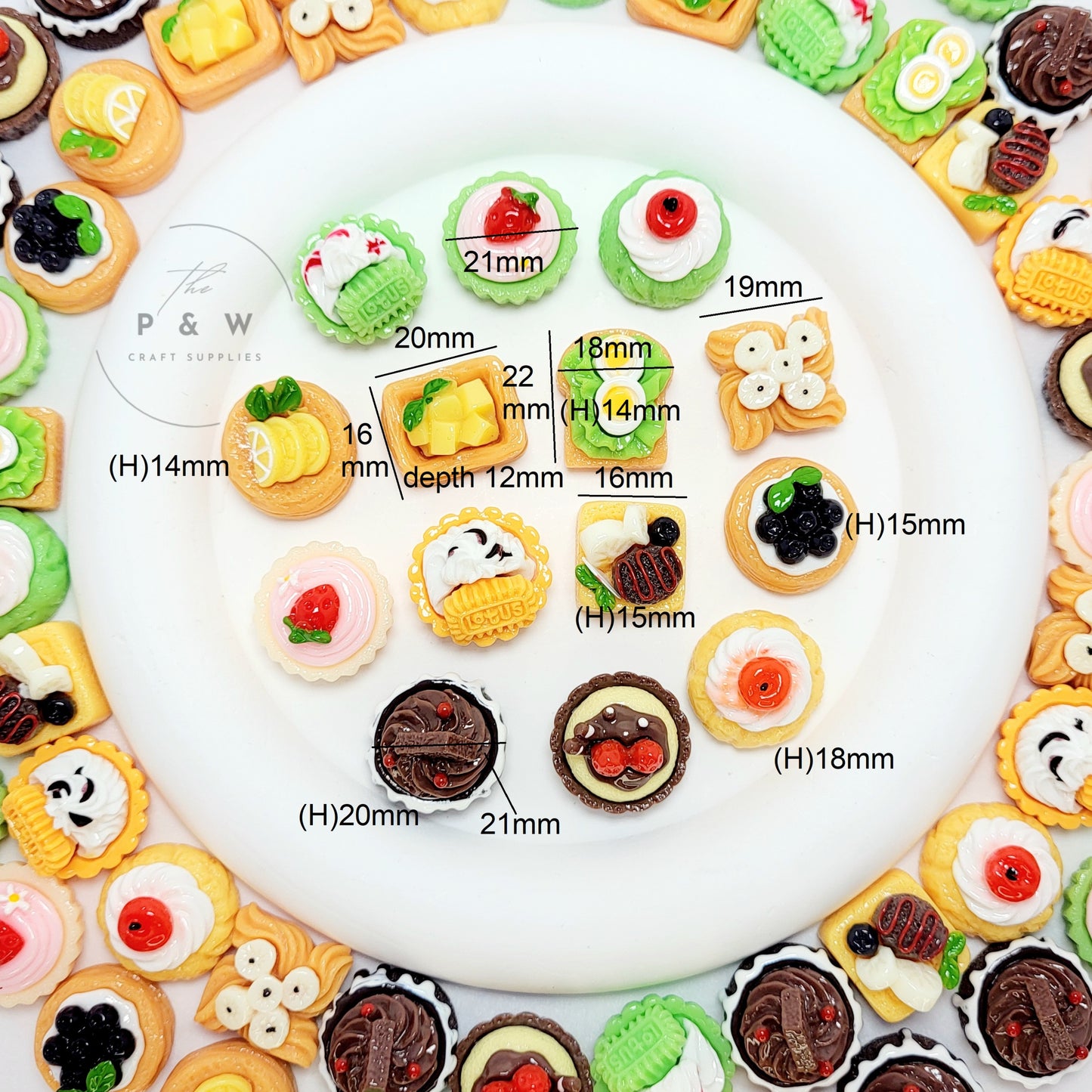Label O221 - Mini Patisserie Delights D