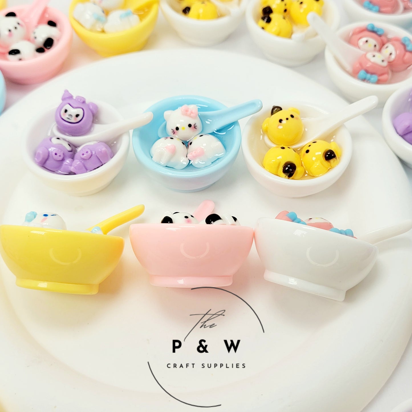 N 121-Animal Mochi Soup Charms