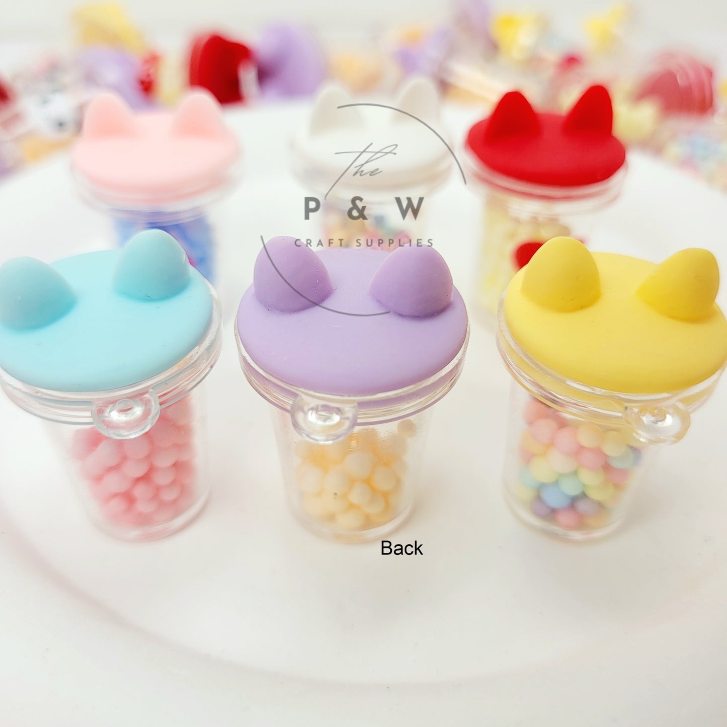 N 40 - Animal Cup Shaker Charms
