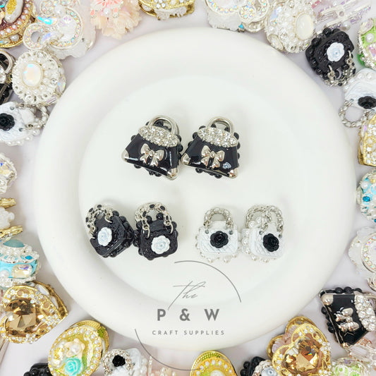 N 605 - Elegant Mini Handbag Beads