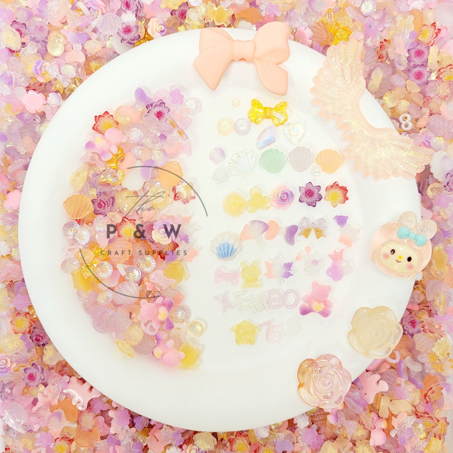 N M122 - Peachy Violet Mystery Mix