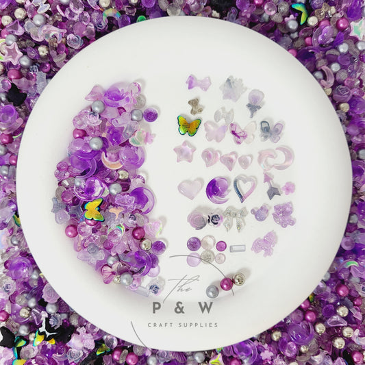 N M34 - Violet Fantasy Nail Mystery Mix