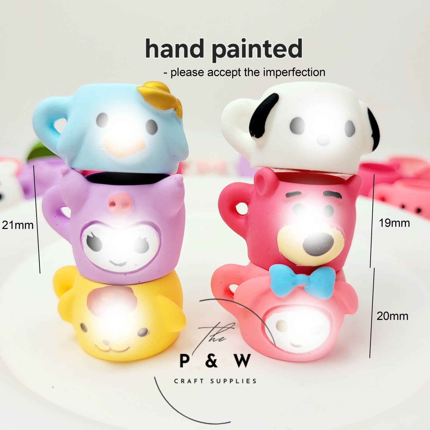 N 22 - Adorable Matt Mini Cups