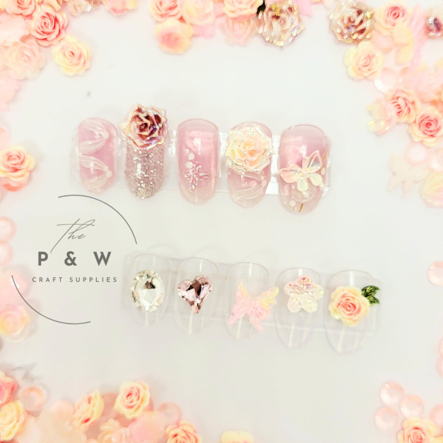 N M477 - Blush Garden Nail Mystery Mix