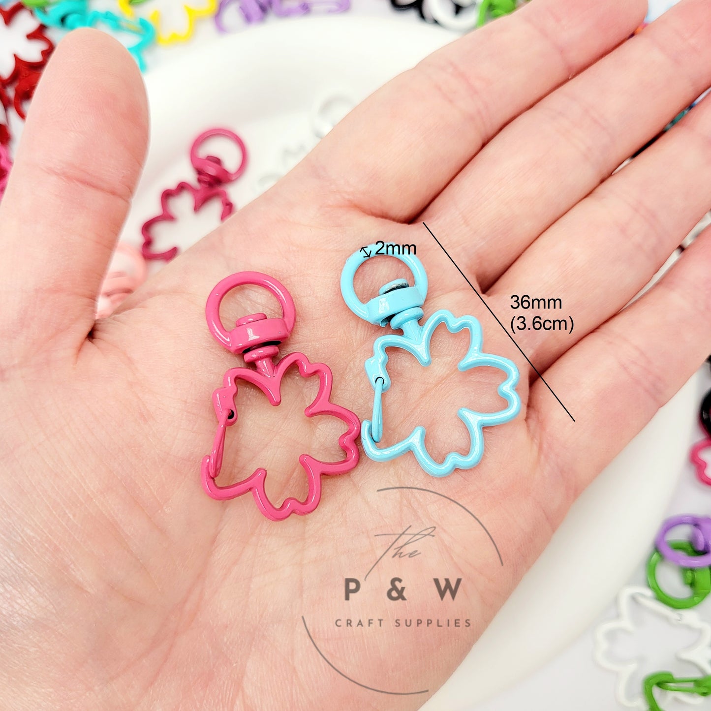 N 71 - Sakura Flower Keychain Clasps