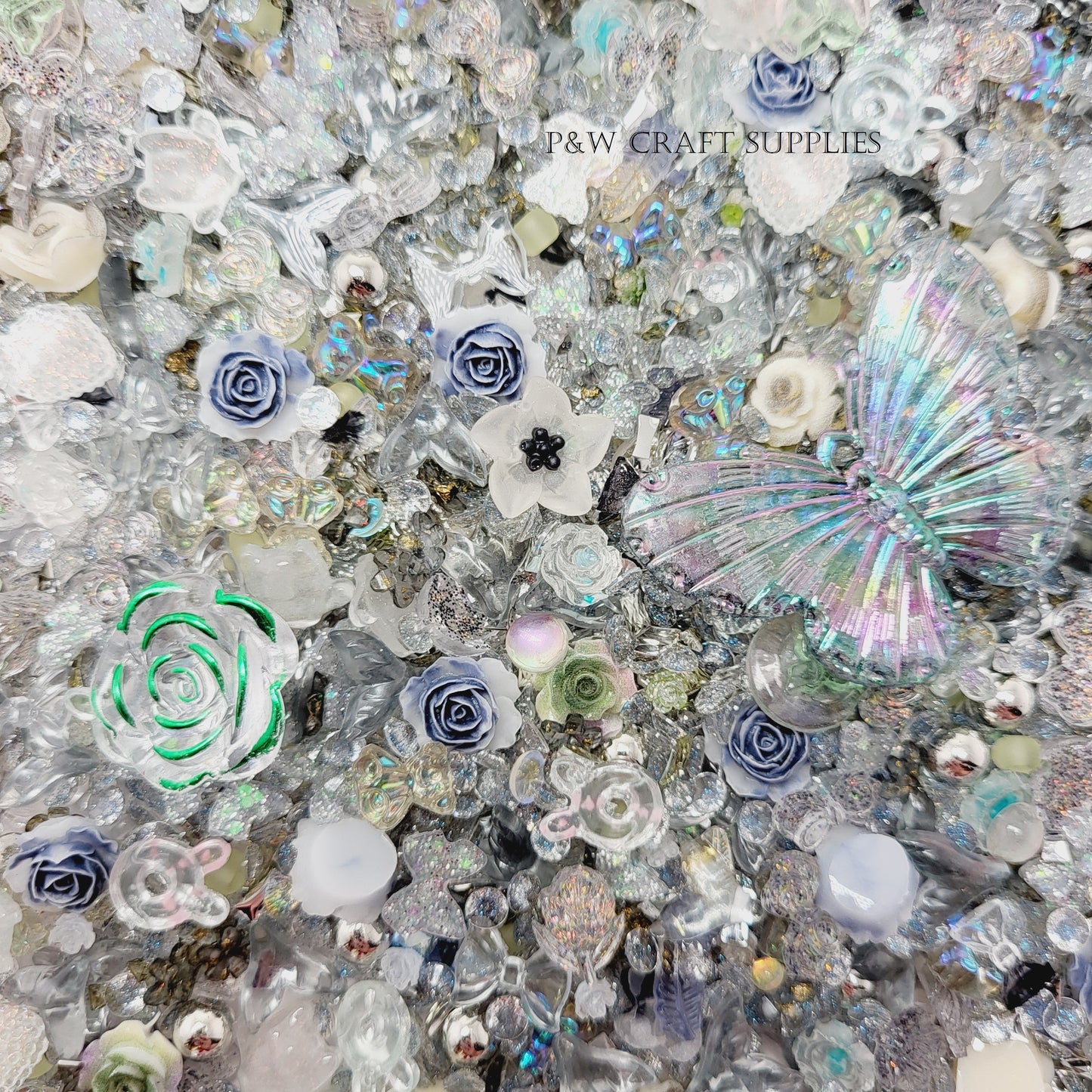 Label M107-Iridescent Elegance Mystery Mix D