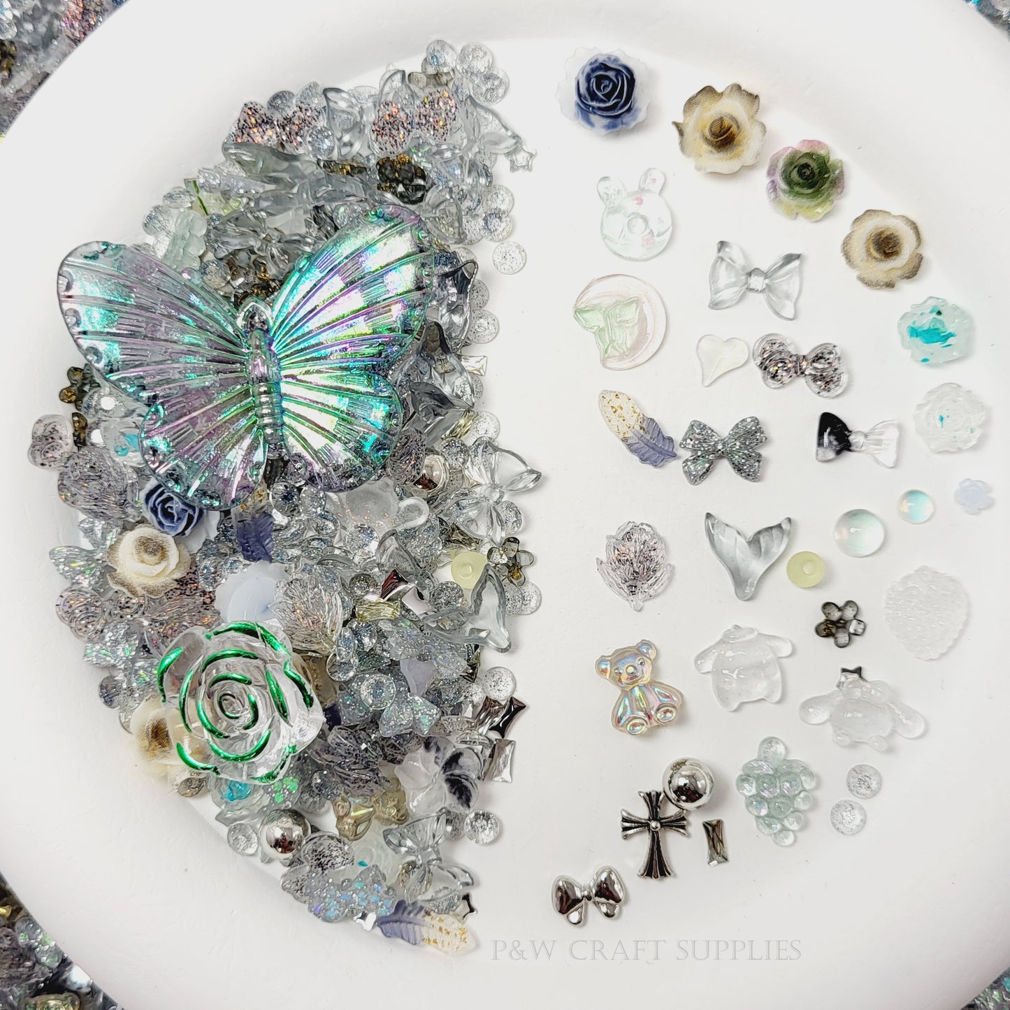 Label M107-Iridescent Elegance Mystery Mix D