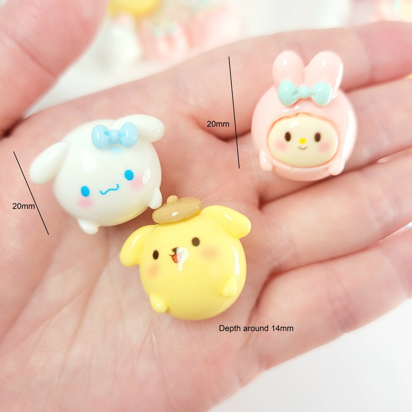 Label O105 - 3D Chubby Charmies D