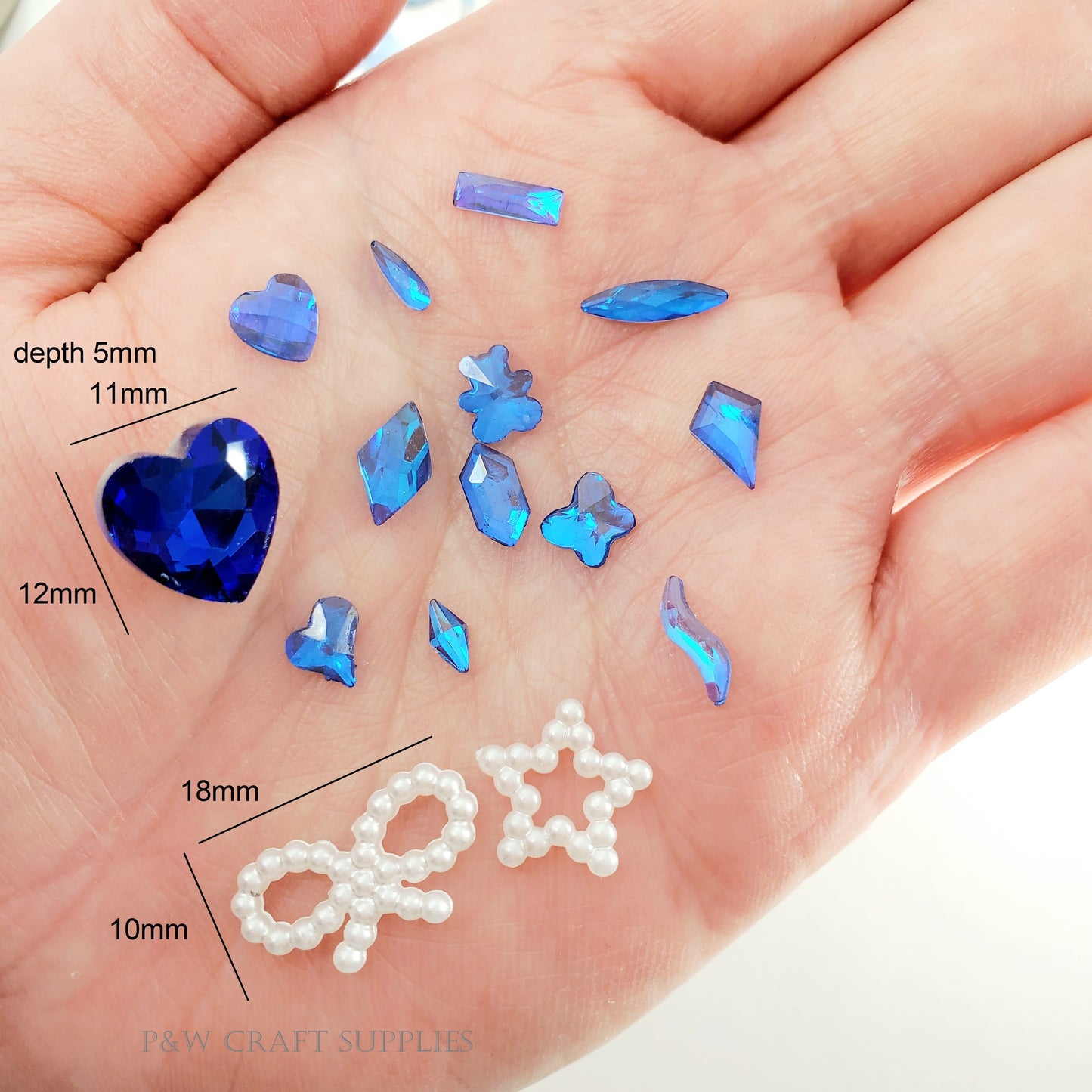 Label M9495-Blue Enchantment Mystery Mix D