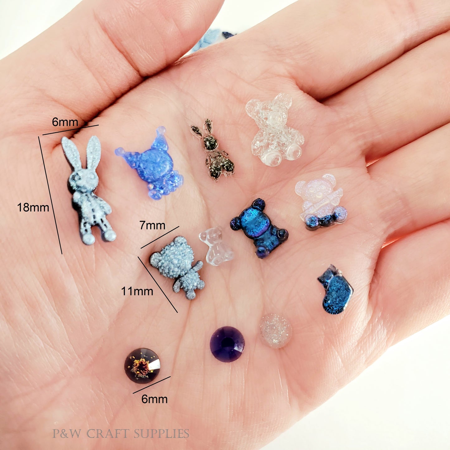 Label M9495-Blue Enchantment Mystery Mix D