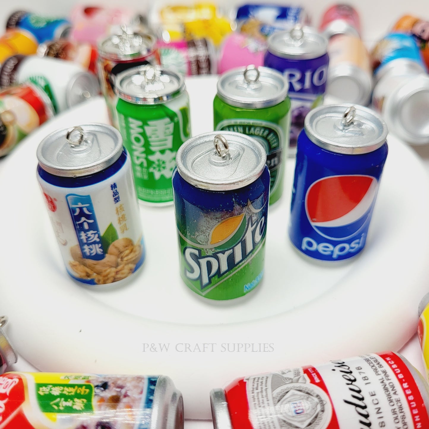Label L13-Miniature Soda Can Charms D