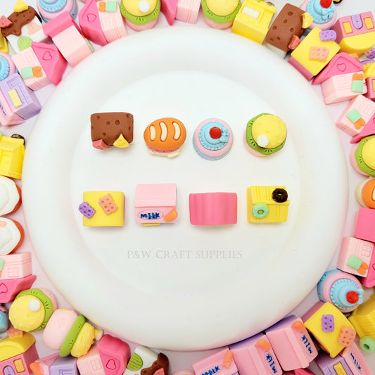 Label O35-Whimsical Dessert Town Charms D