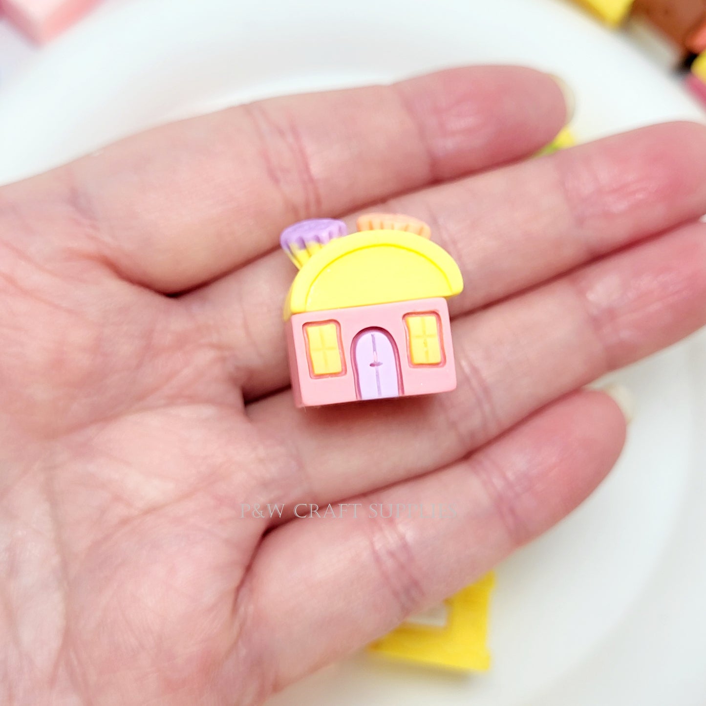 Label O35-Whimsical Dessert Town Charms D