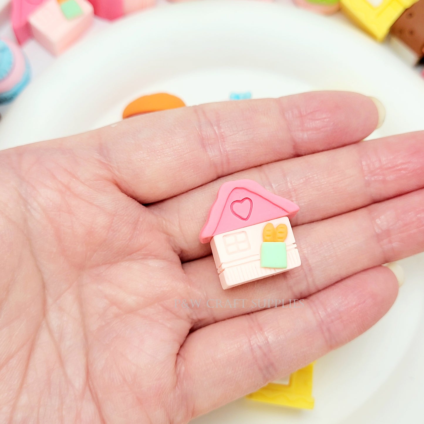 Label O35-Whimsical Dessert Town Charms D