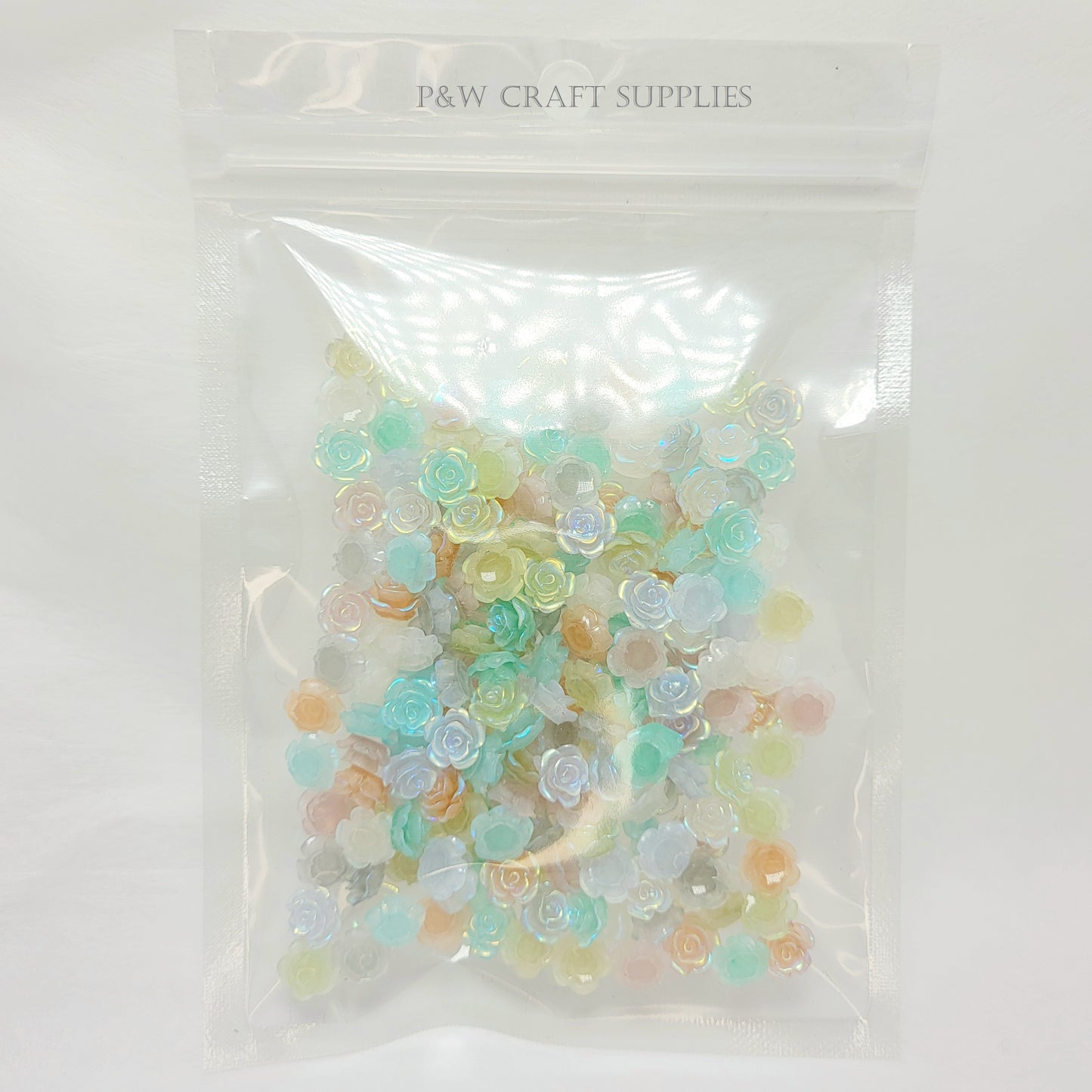 N 391- Photochromic Nail Roses - 8mm