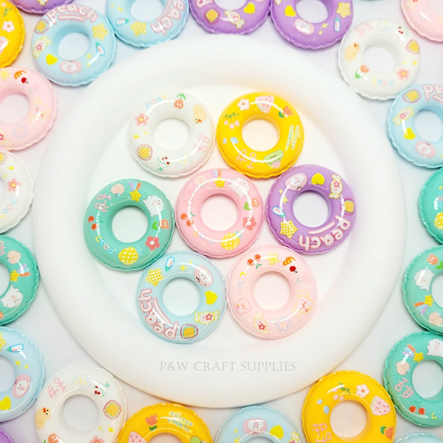 N 133-Kawaii Floatie Ring Decoden