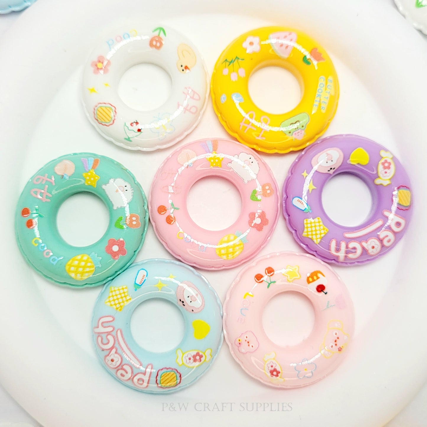 N 133-Kawaii Floatie Ring Decoden
