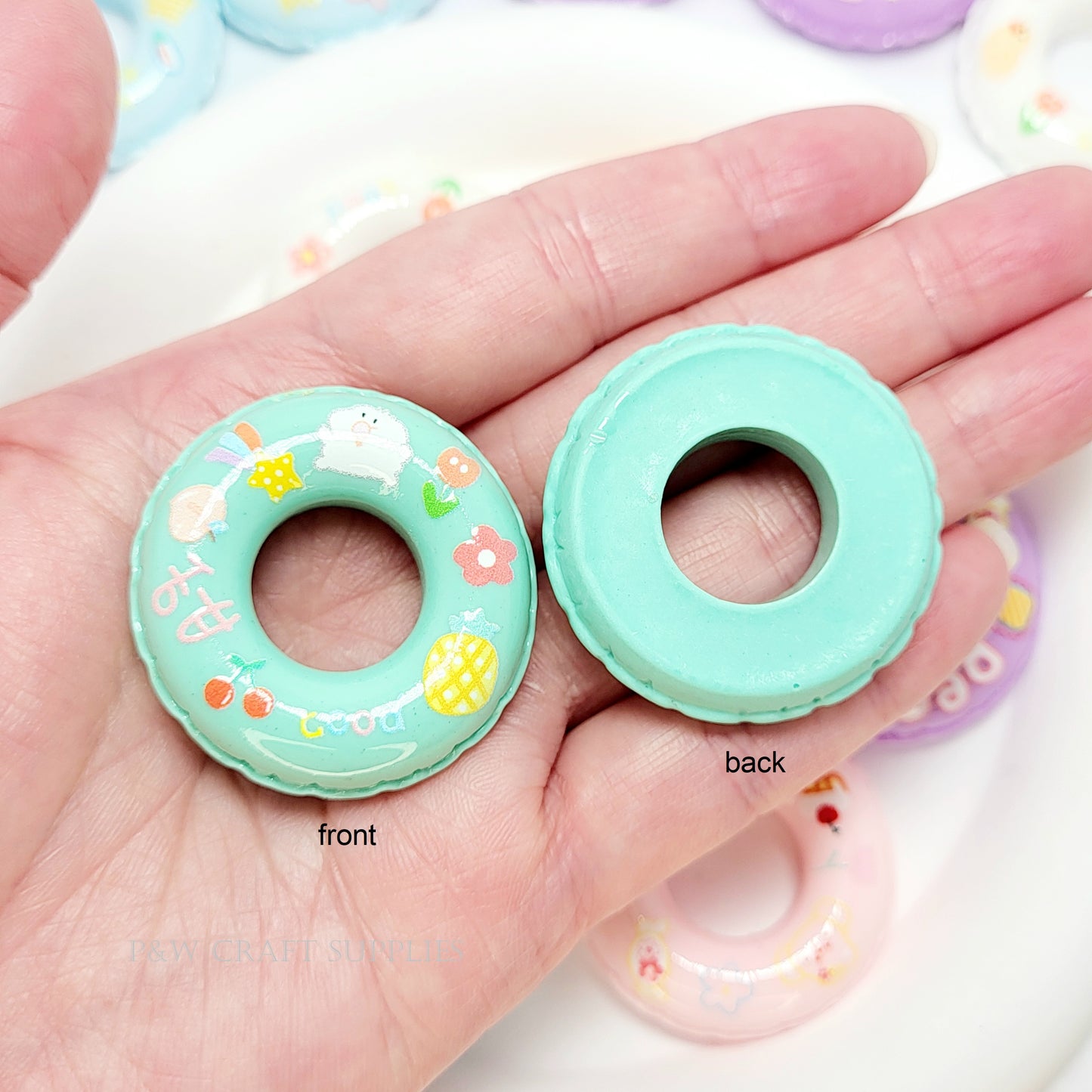 N 133-Kawaii Floatie Ring Decoden
