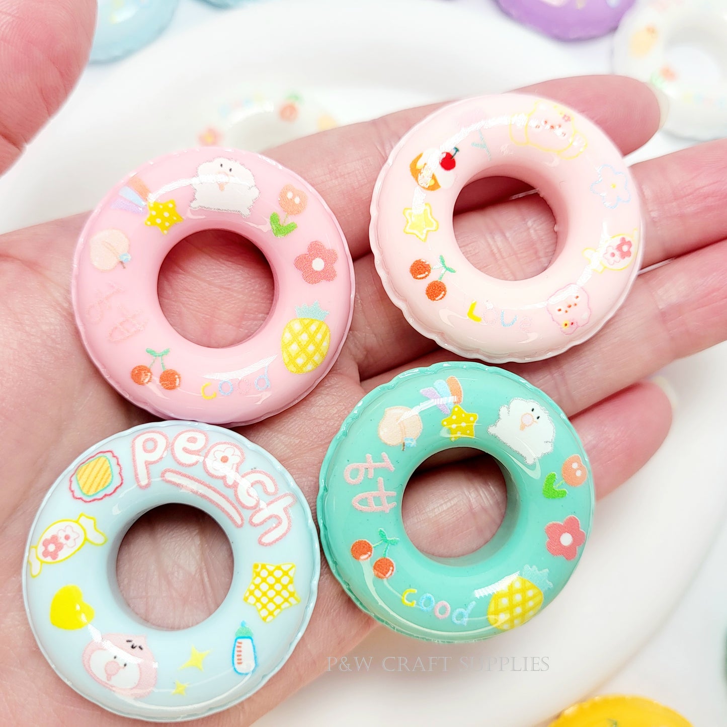 N 133-Kawaii Floatie Ring Decoden