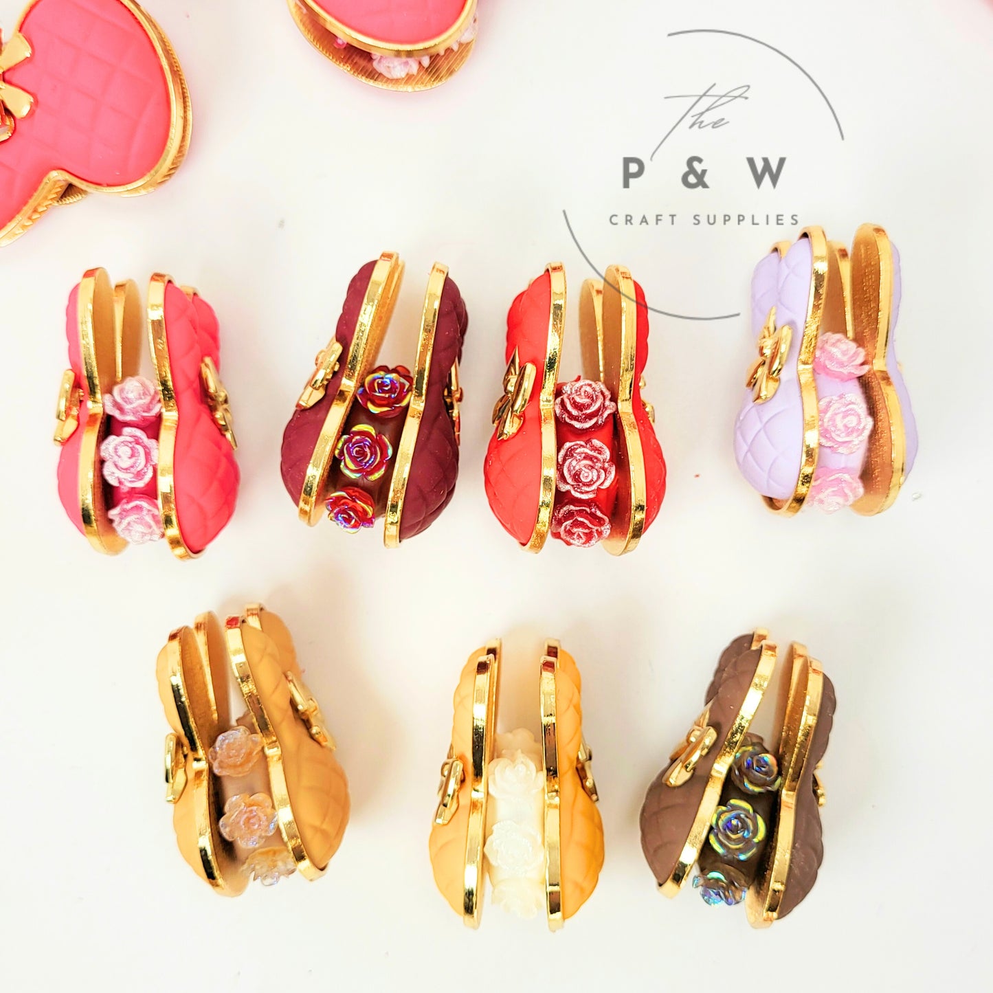 N 635 - Bunny Bow Embellishment Beads