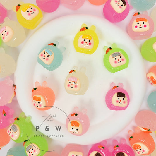 N 149 - Glow Bunny Kid Charms