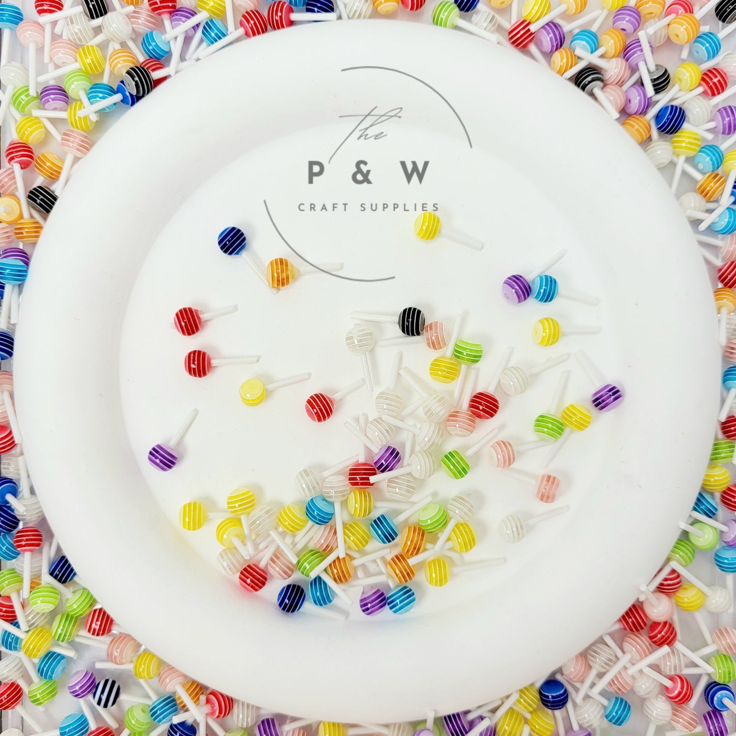 Label 26 - Mini Lollipop Nail Charms