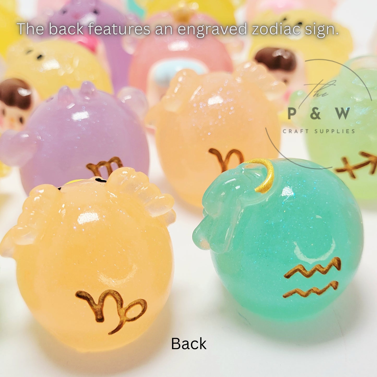 N O11 - 3D Zodiac Baby Charms