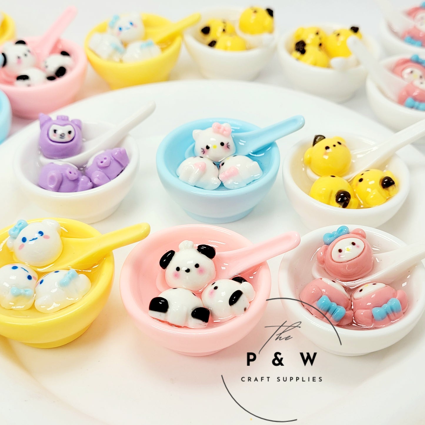 N 121-Animal Mochi Soup Charms