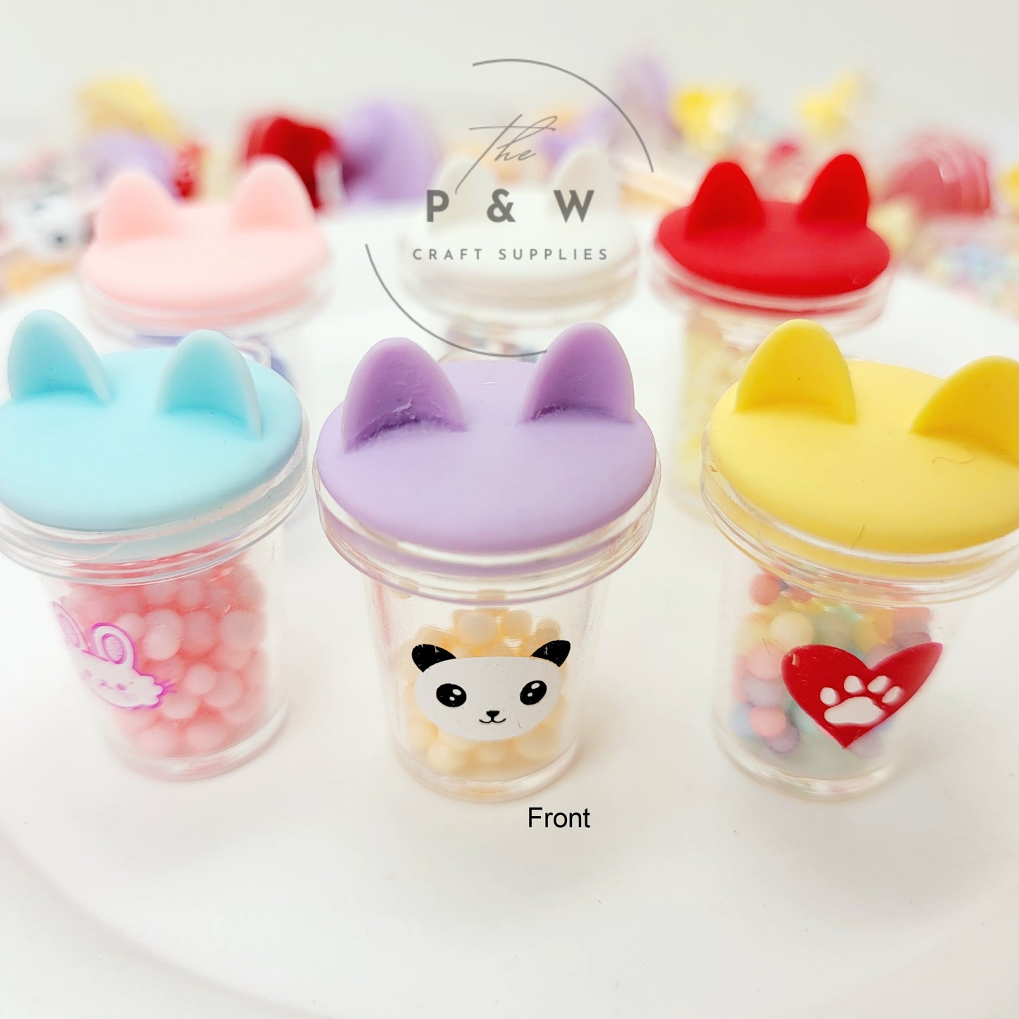 N 40 - Animal Cup Shaker Charms