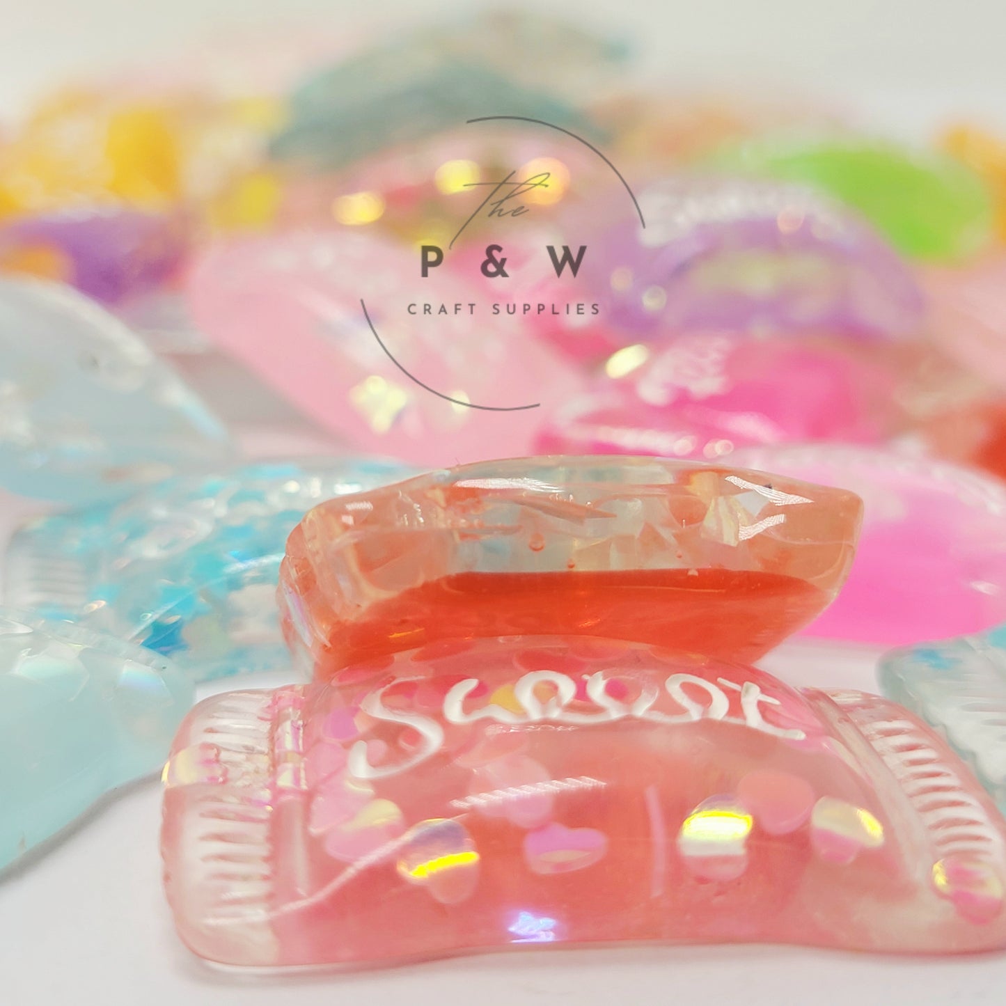 N L137 - Sweet Candy Resin Flatbacks
