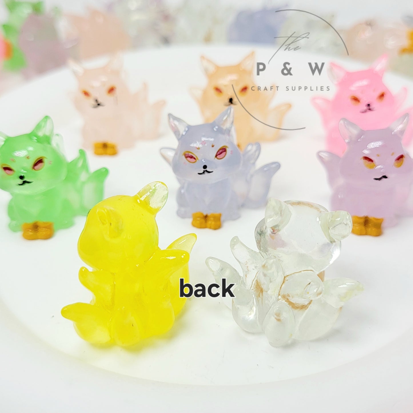 Label 98 - 3D Guardian Fox Charms D