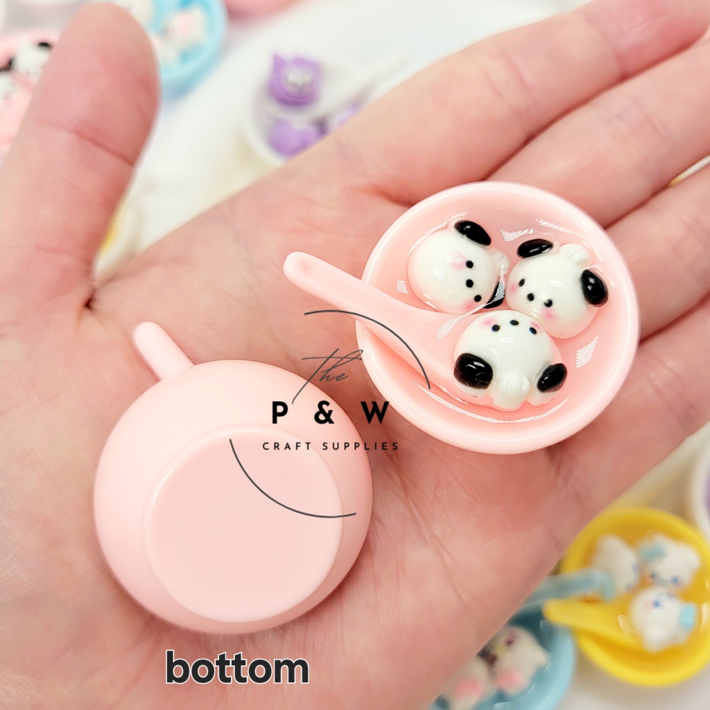 N 121-Animal Mochi Soup Charms