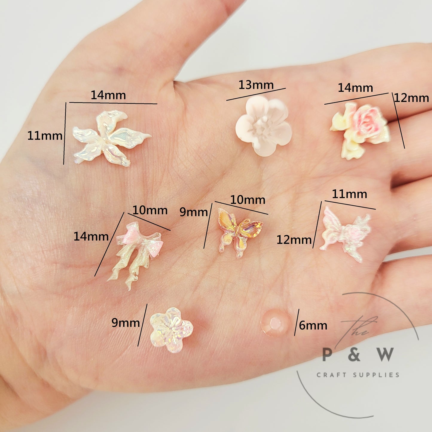 N M477 - Blush Garden Nail Mystery Mix