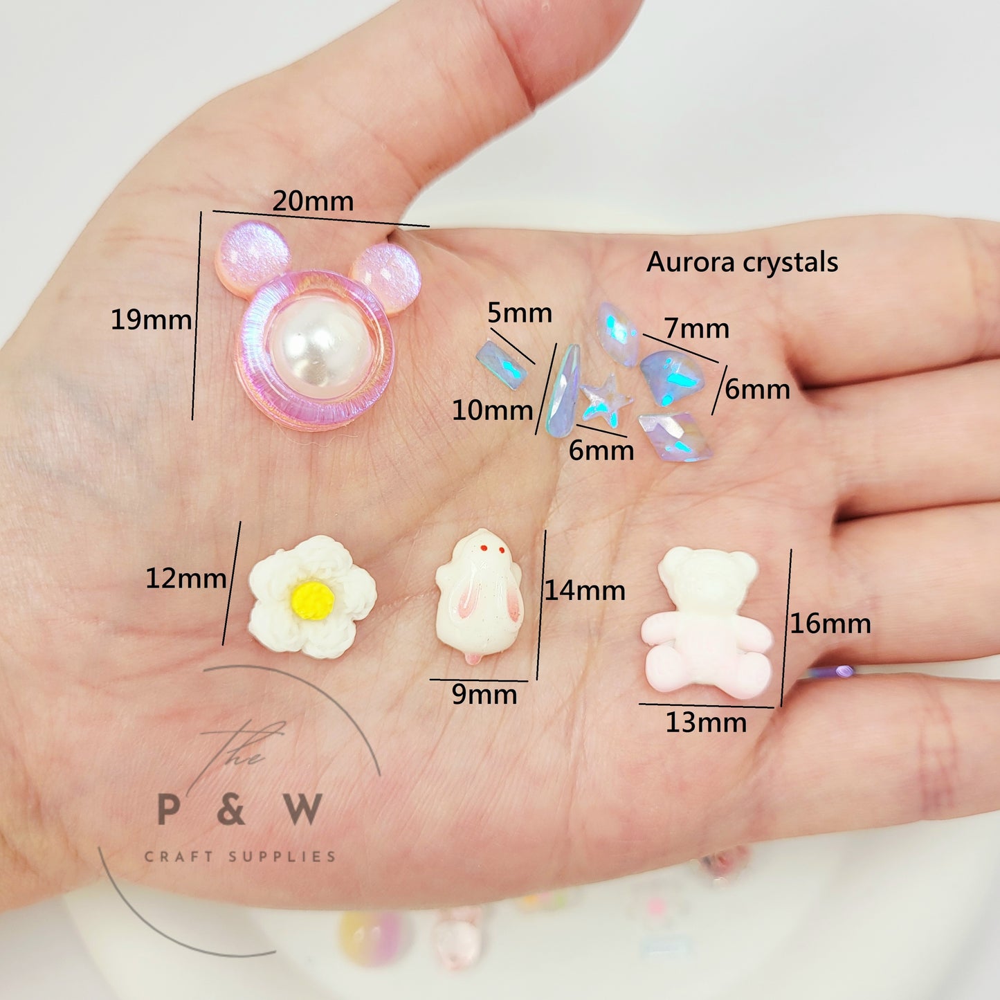 N M380 - Dreamy Pastel Glow Nail Mystery Mix