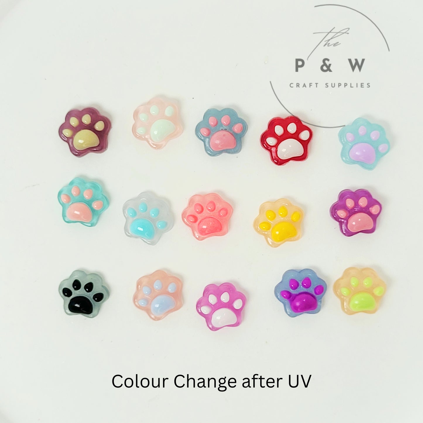 Label 530 - Neon Glow Paws