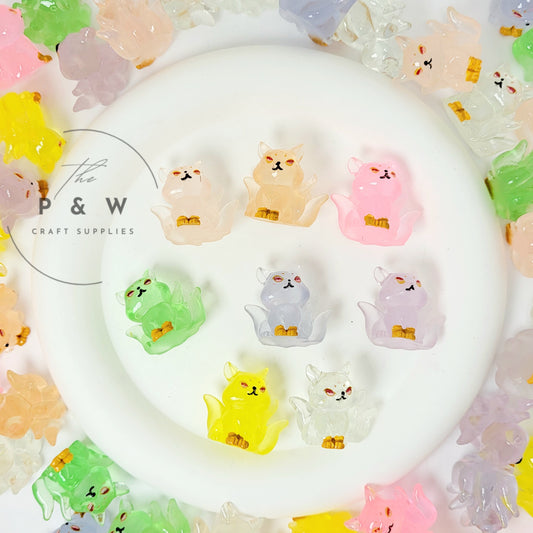 Label 98 - 3D Guardian Fox Charms D