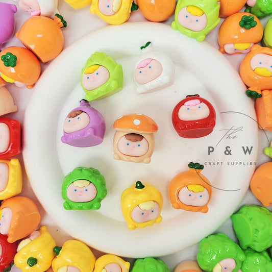 N 231 - Vegetable Baby Charms
