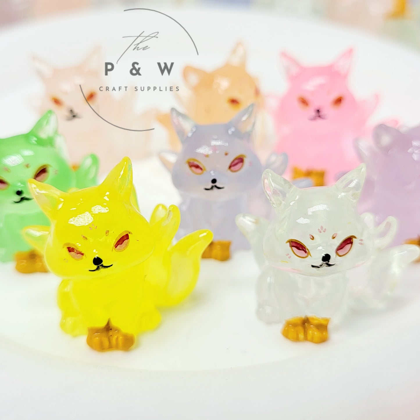 Label 98 - 3D Guardian Fox Charms D