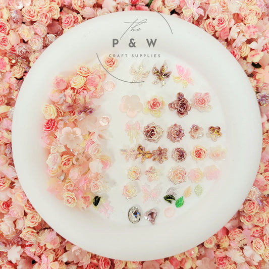 N M477 - Blush Garden Nail Mystery Mix