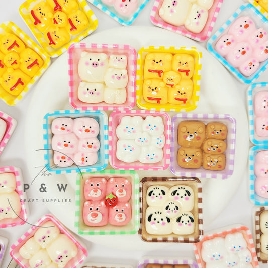 N L72 - Animal Bento Box Charms
