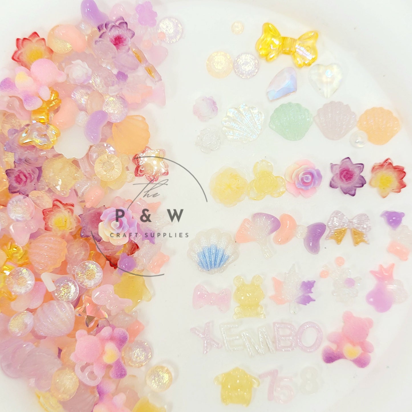 N M122 - Peachy Violet Mystery Mix